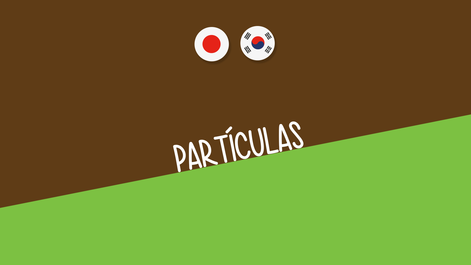 Podcast japonês e coreano: partículas